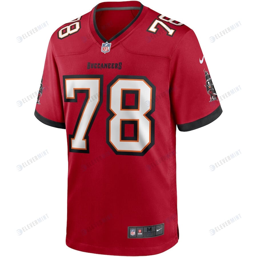 Tristan Wirfs 78 Tampa Bay Buccaneers Player Game Jersey - Red