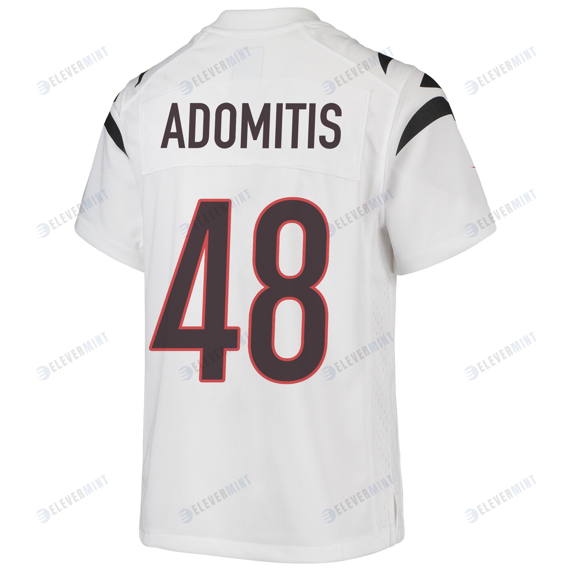 Cal Adomitis 48 Cincinnati Bengals Super Bowl LVII Champions Youth Game Jersey - White