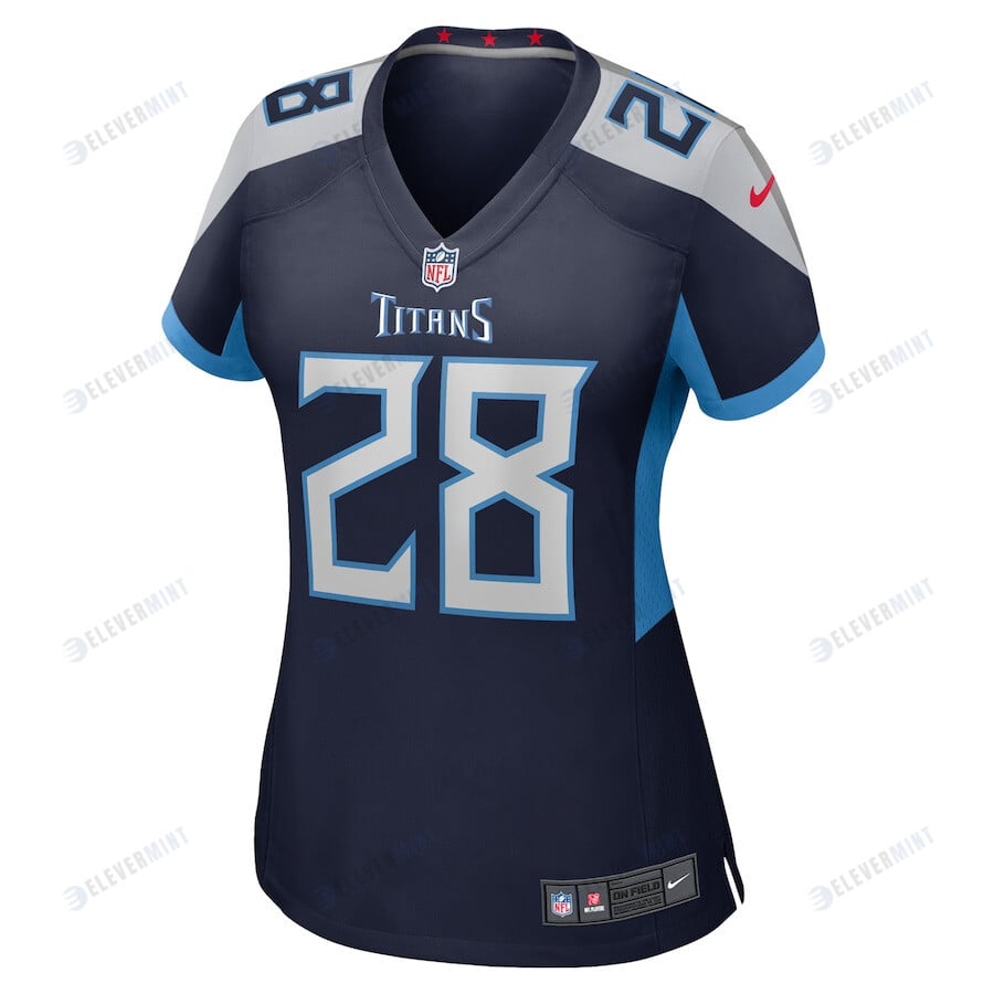 Joshua Kalu Tennessee Titans Women's Game Player Jersey - Navy