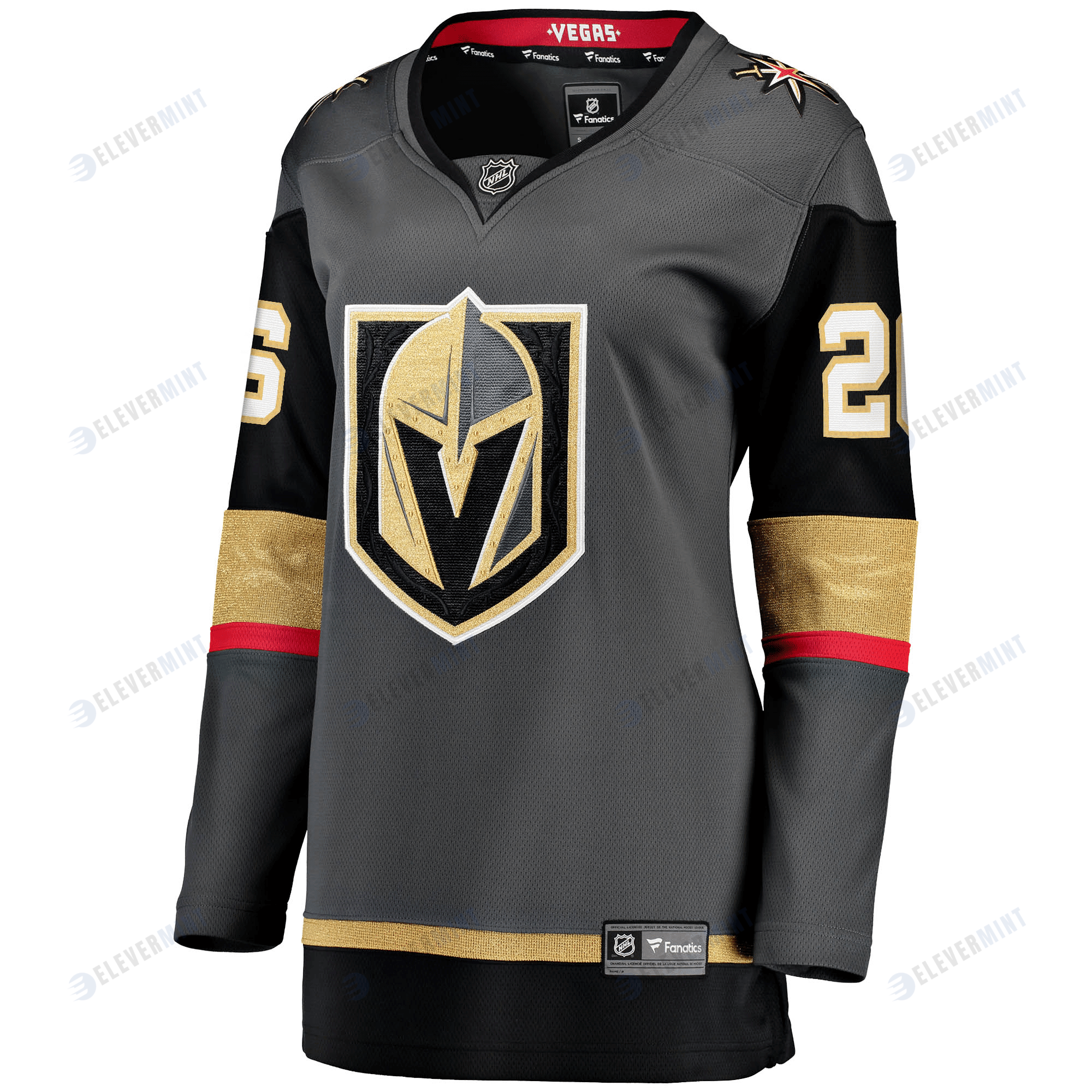 Women's Mattias Janmark Gray Vegas Golden Knights 2017/18 Home Breakaway Jersey Jersey