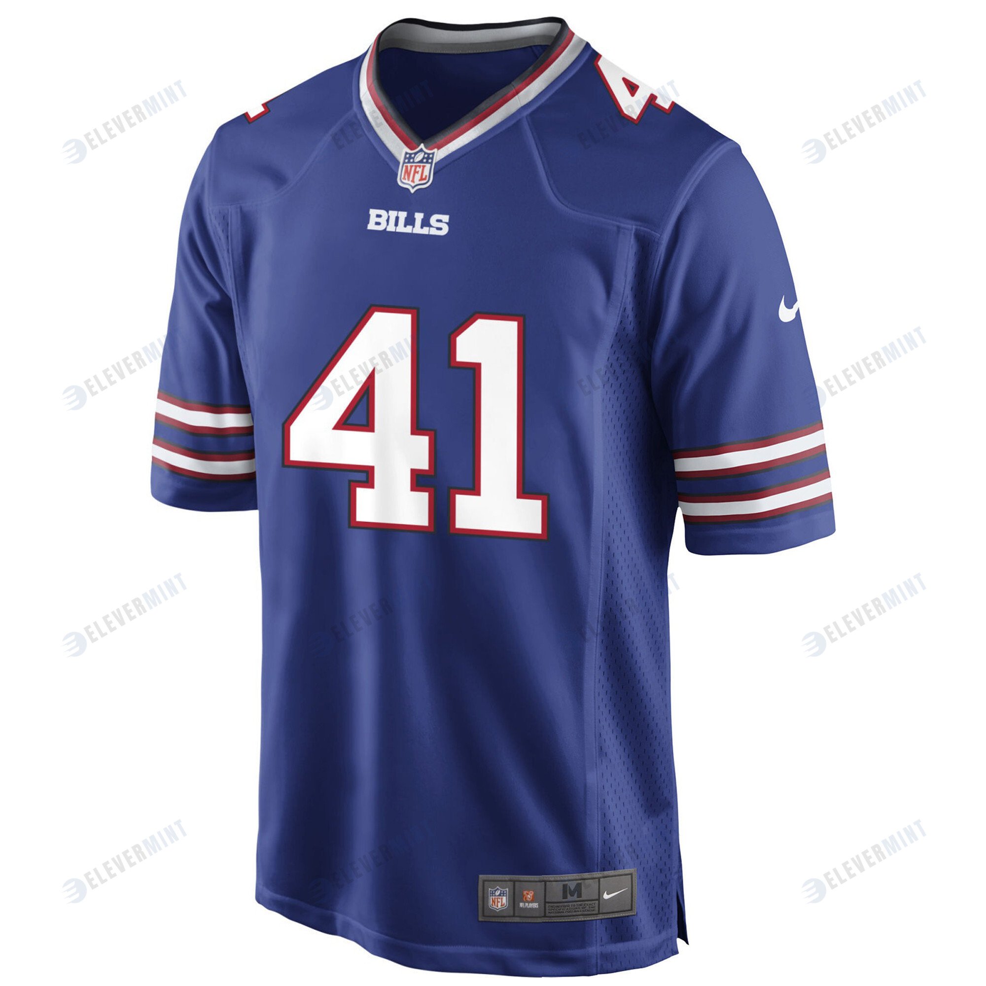 Buffalo Bills J.D. McKissic 41 Game Jersey - Royal Jersey
