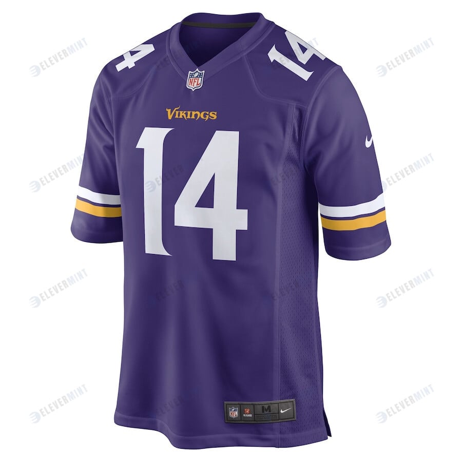 Ryan Wright Minnesota Vikings Game Player Jersey - Purple
