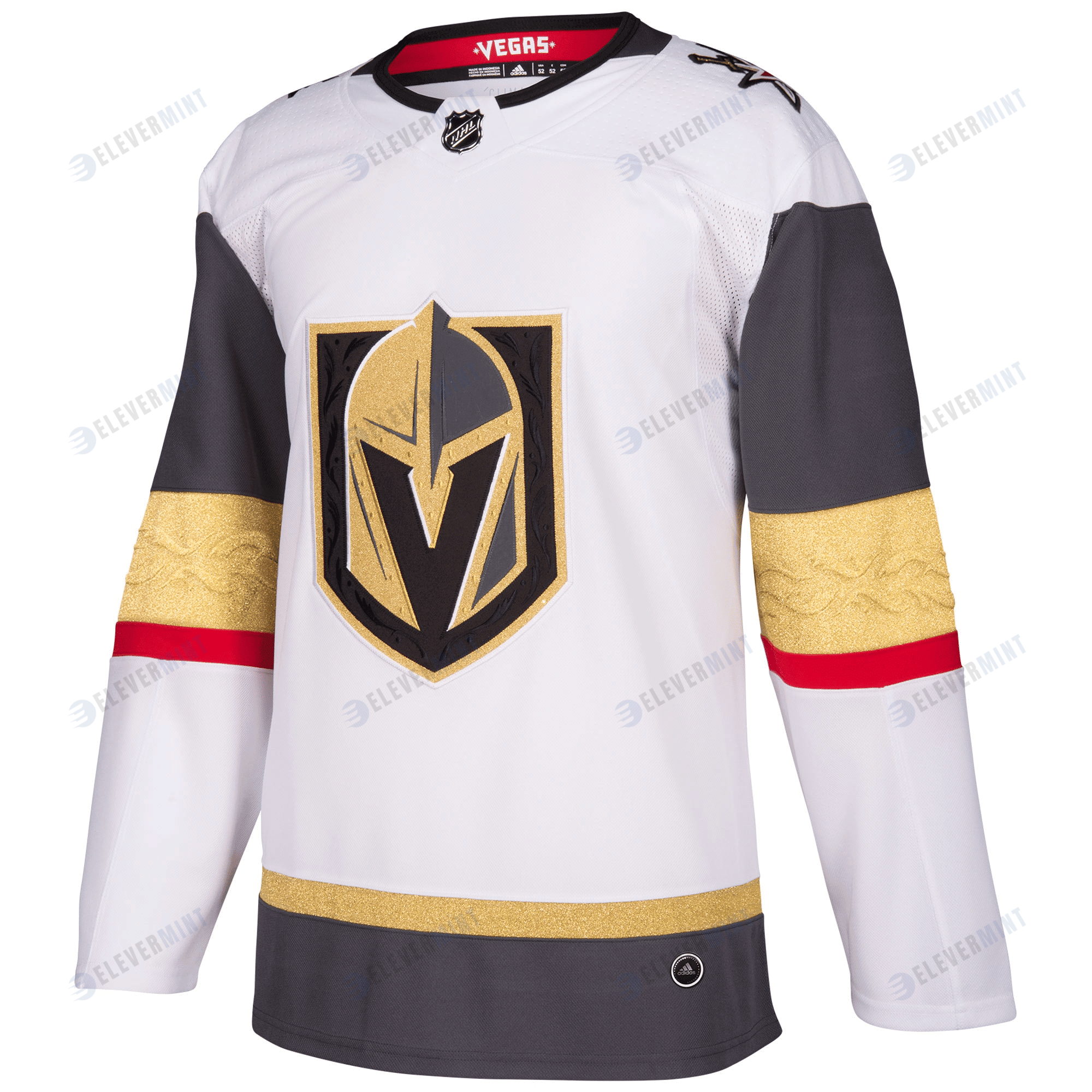 Men's White Vegas Golden Knights Away Blank Jersey Jersey
