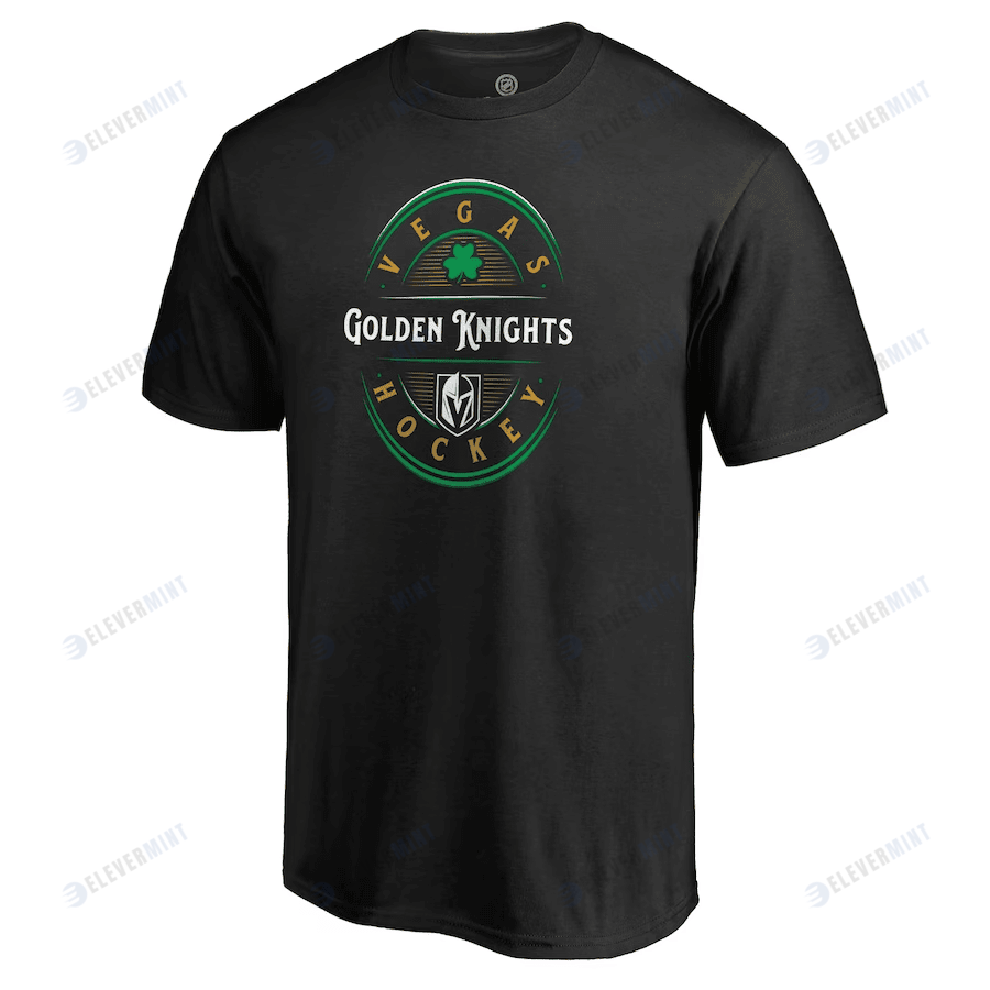 Vegas Golden Knights St. Patrick's Day Forever Lucky T-Shirt - Black