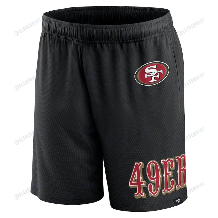 San Francisco 49ers Team Black Clincher Shorts - Men
