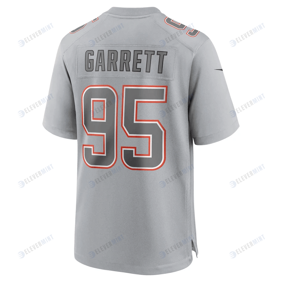 Myles Garrett 95 Cleveland Browns Men Atmosphere Fashion Game Jersey - Gray