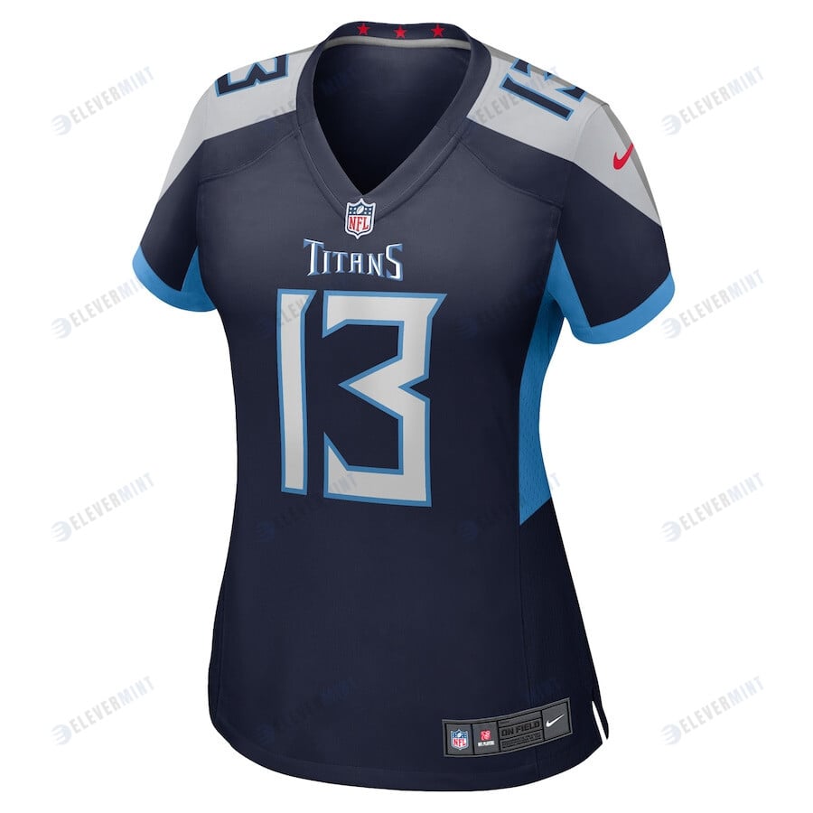 Racey McMath Tennessee Titans Women's Game Player Jersey - Navy