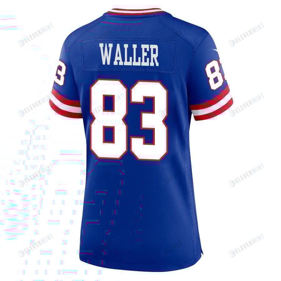 Darren Waller 83 New York Giants Alternate Women Game Jersey - Royal