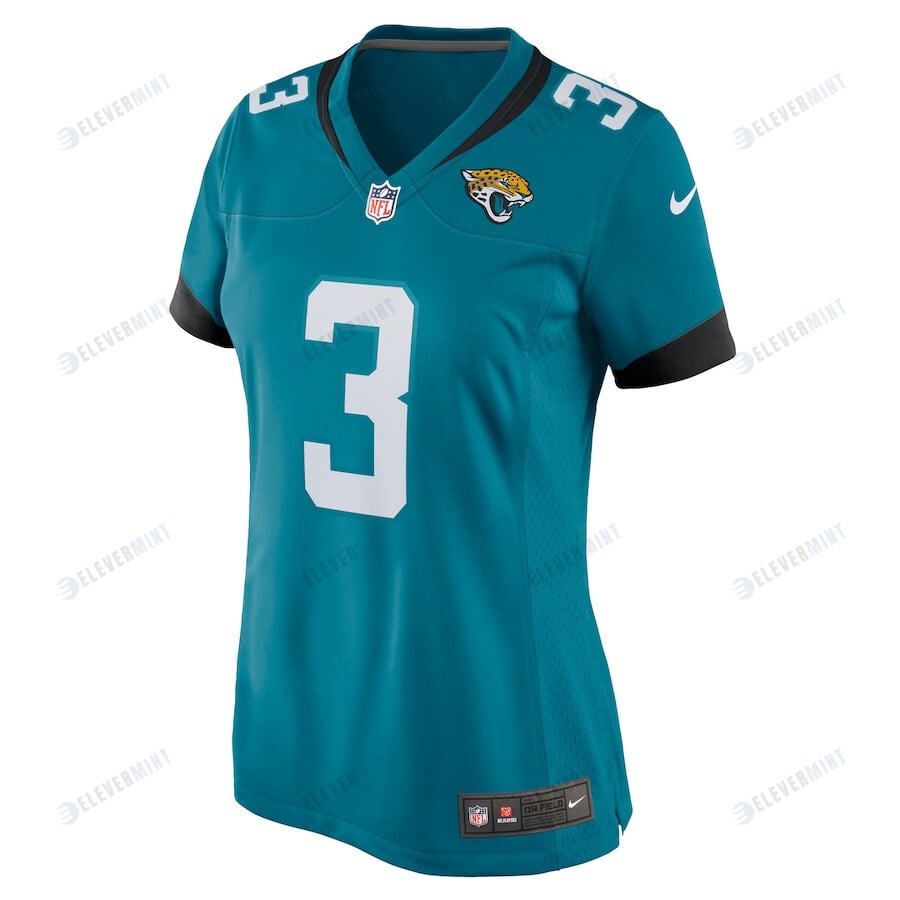 C.J. Beathard 3 Jacksonville Jaguars Women's Game Jersey - Teal