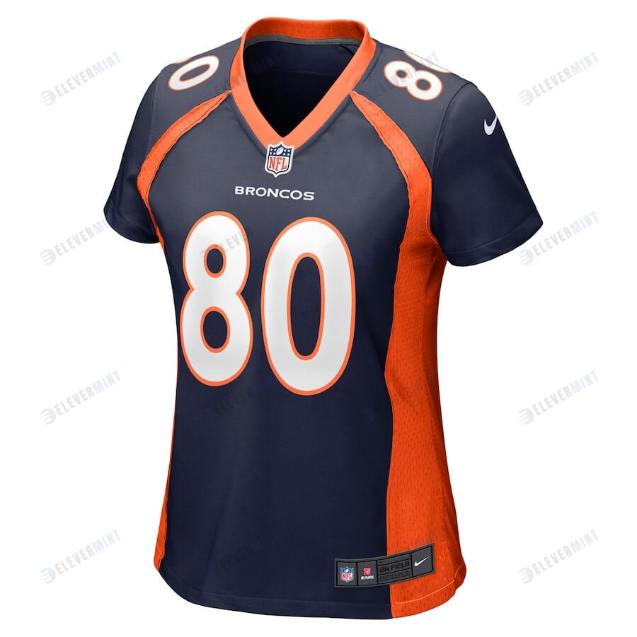 Rod Smith 80 Denver Broncos Women's Jersey - Navy