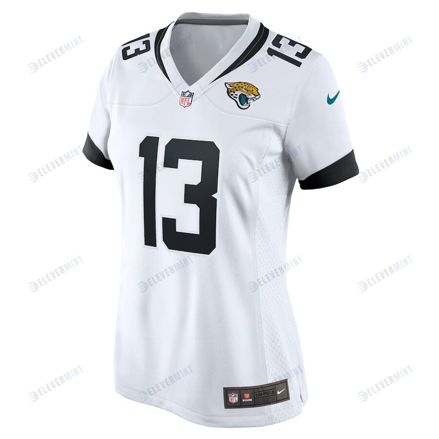 Christian Kirk 13 Jacksonville Jaguars Women's Game Jersey - White