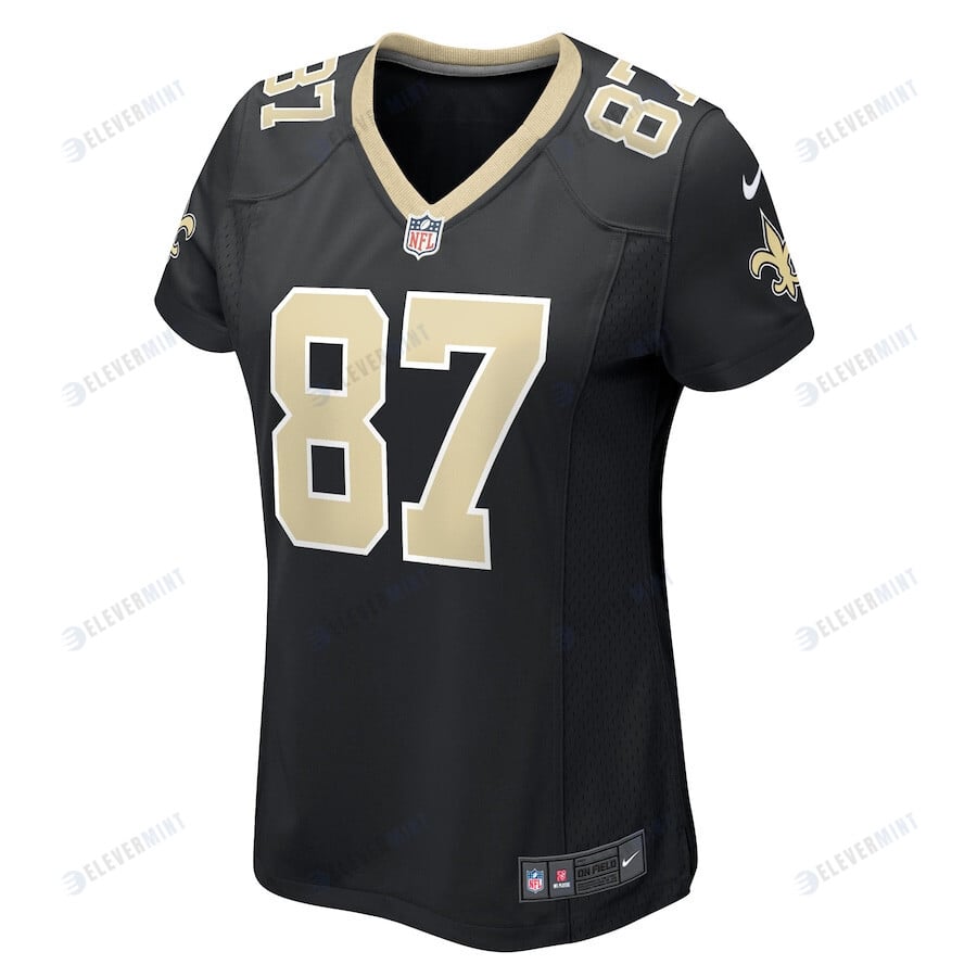 Lucas Krull New Orleans Saints Women's Game Player Jersey - Black