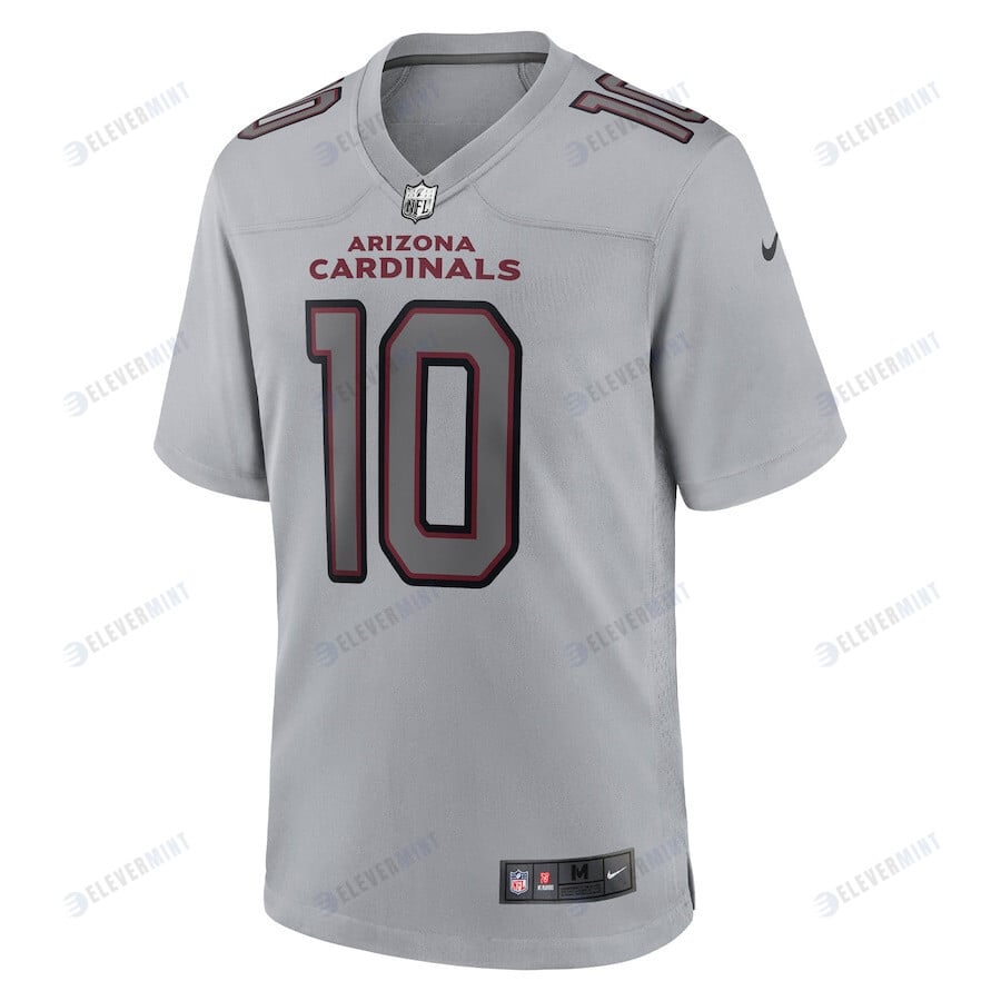 DeAndre Hopkins 10 Arizona Cardinals Atmosphere Fashion Game Jersey - Gray