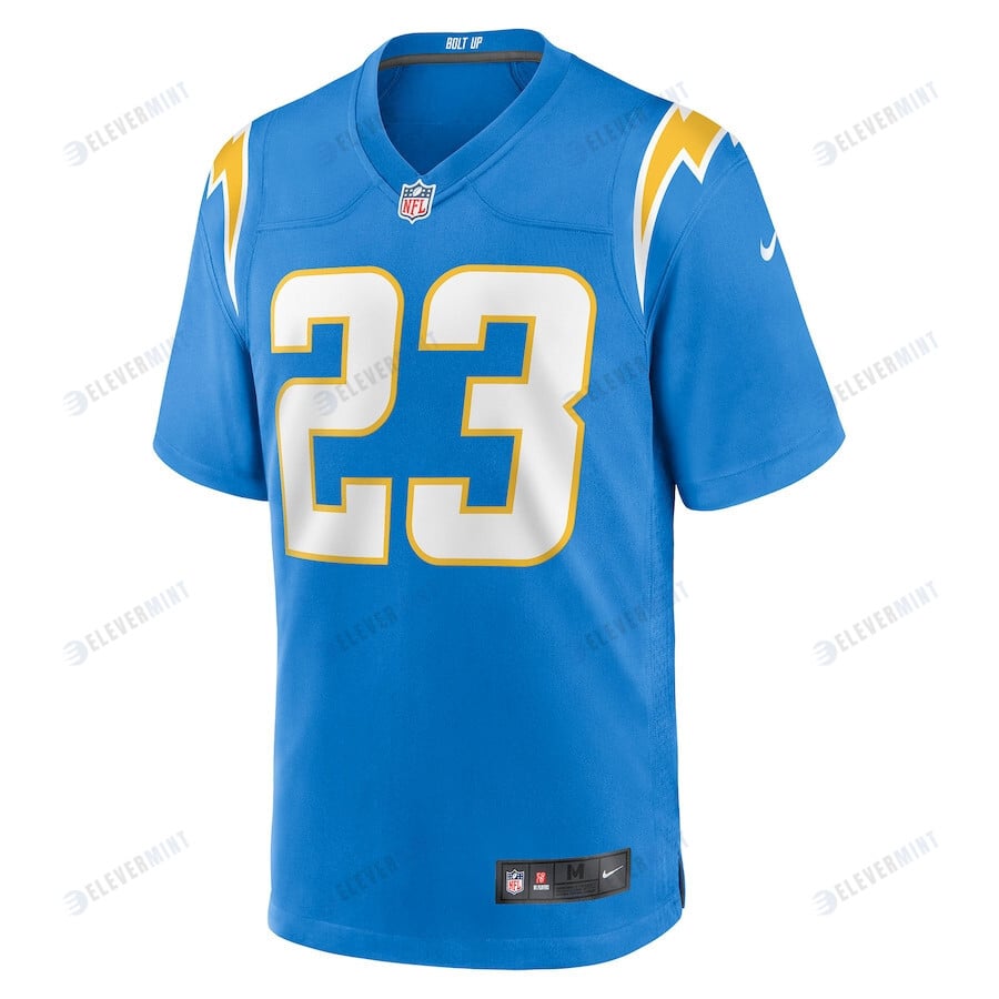 Bryce Callahan 23 Los Angeles Chargers Game Jersey - Powder Blue