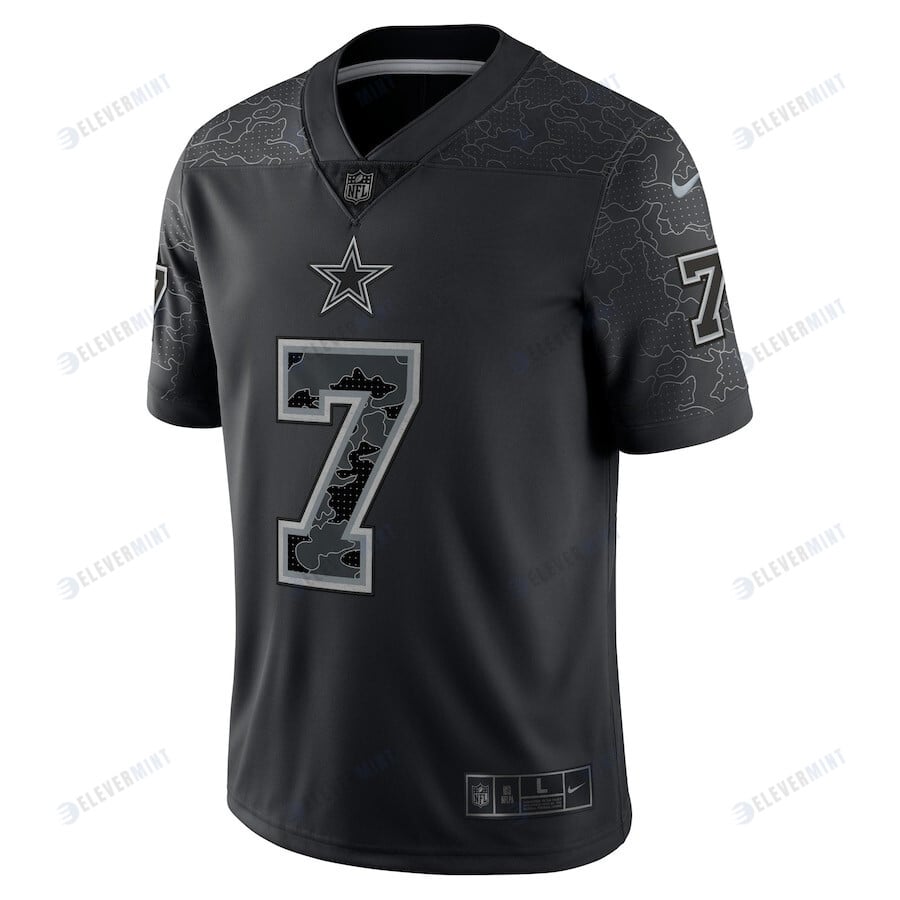 Trevon Diggs Dallas Cowboys RFLCTV Limited Jersey - Black