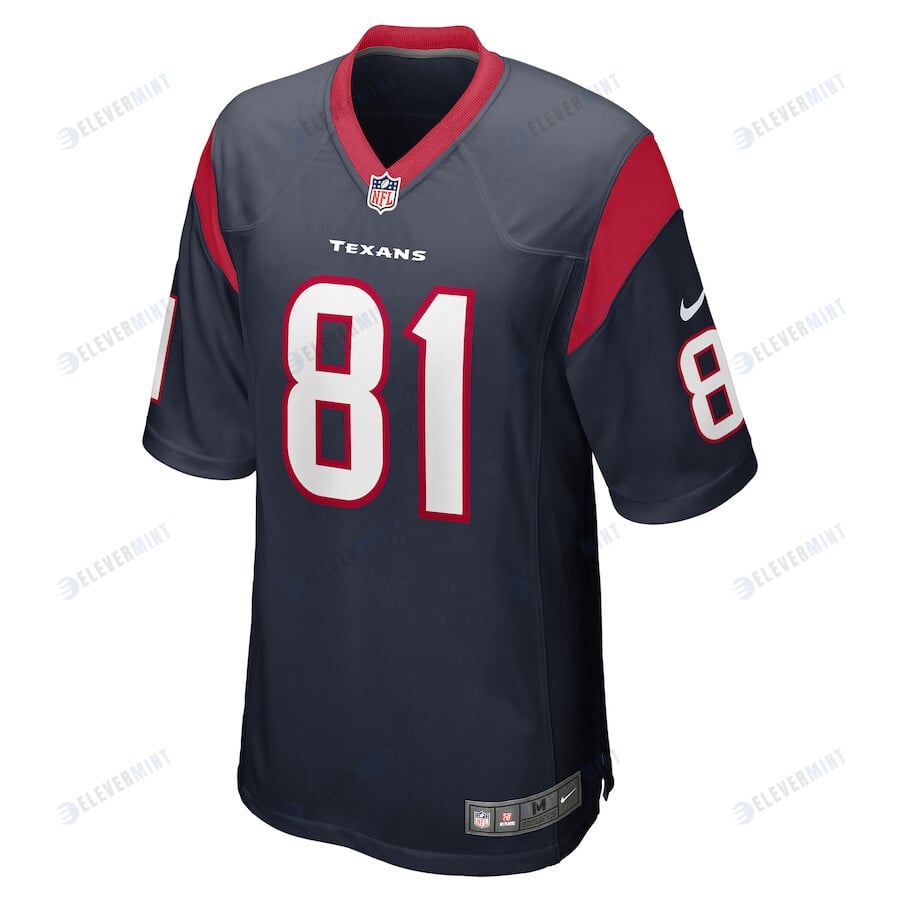 Drew Estrada Houston Texans Game Player Jersey - Navy