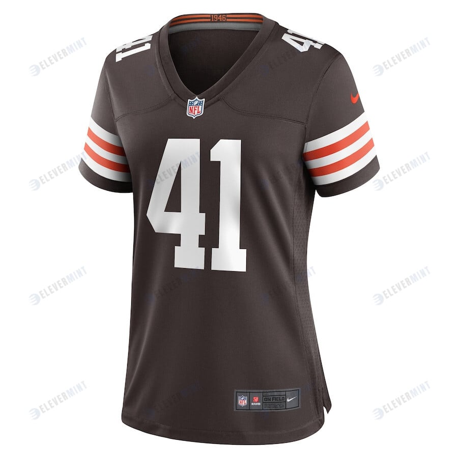 John Kelly Jr. Cleveland Browns Women's Game Player Jersey - Brown