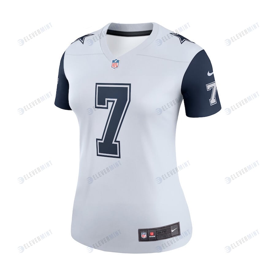 Trevon Diggs Dallas Cowboys Women's Alternate Legend Jersey - White