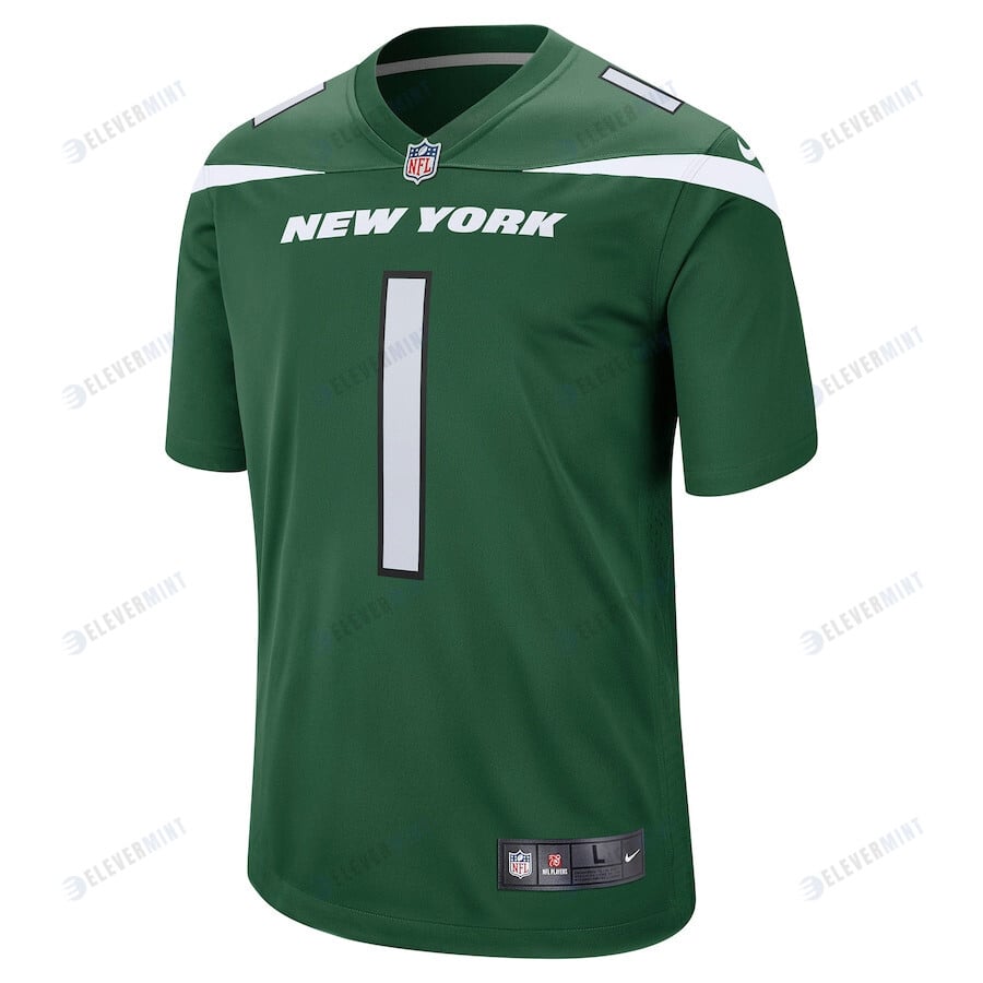 Ahmad Sauce Gardner 1 New York Jets 2022 Draft First Round Pick Game Jersey In Gotham Green