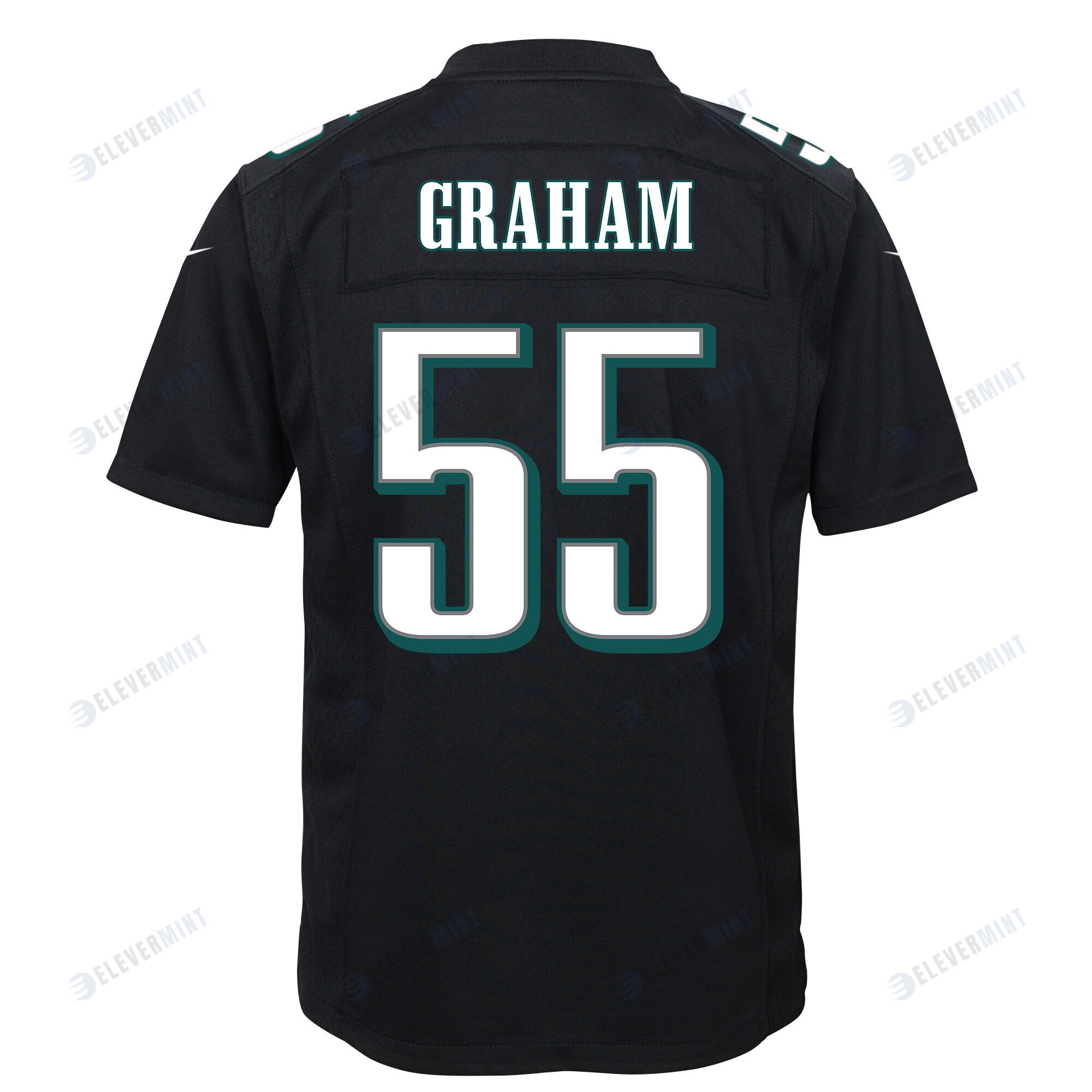 Brandon Graham 55 Philadelphia Eagles Super Bowl LVII Champions 2 Stars Youth Game Jersey - Black