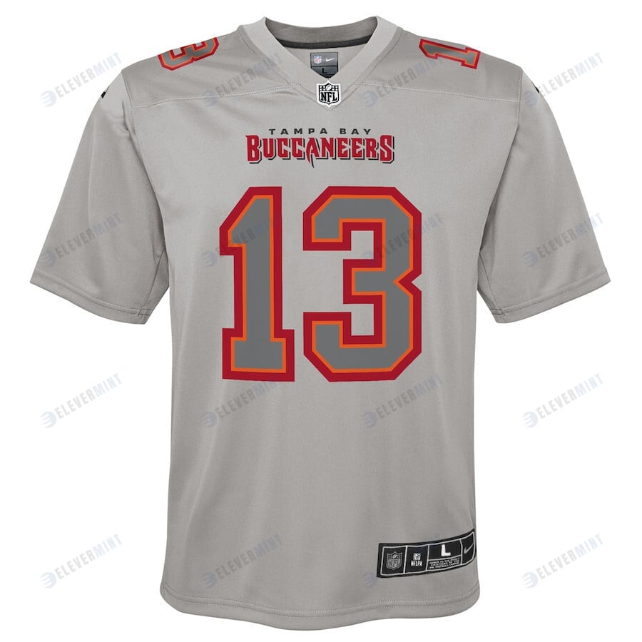 Mike Evans Tampa Bay Buccaneers Youth Atmosphere Game Jersey - Gray