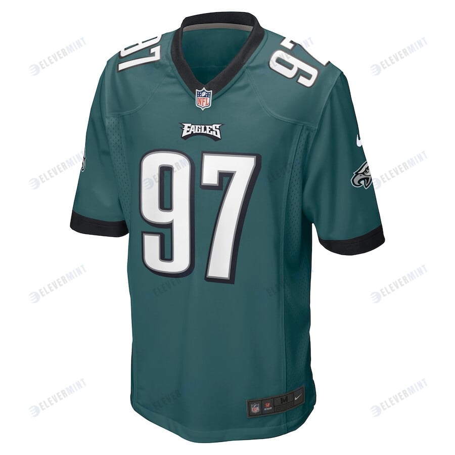 Javon Hargrave 97 Philadelphia Eagles Player Jersey - Midnight Green