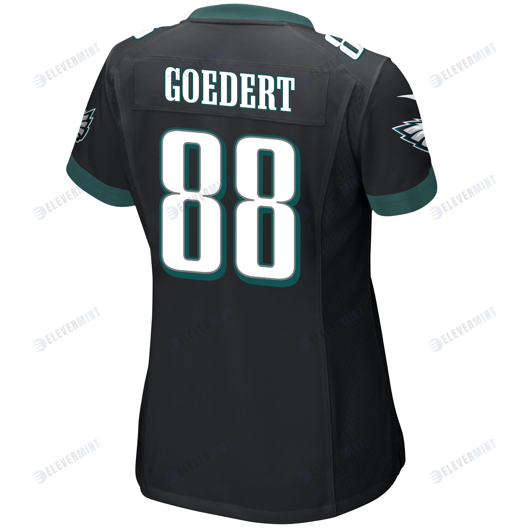 Dallas Goedert 88 Philadelphia Eagles Super Bowl LVII Champions Women Game Jersey - Black