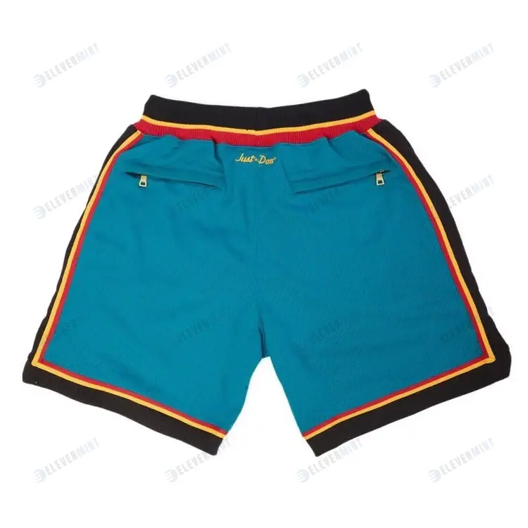 Retro Detroit Pistons NBA Retro Shorts - Blue