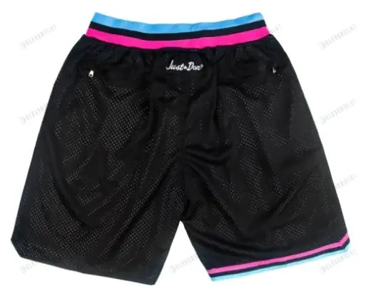 Miami Heat NBA Retro Shorts - Black