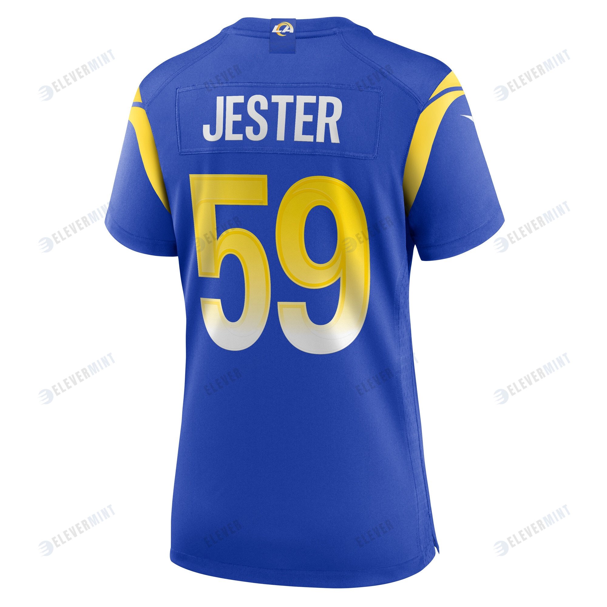Matthew Jester 59 Los Angeles Rams Women's Home Game Jersey - Royal