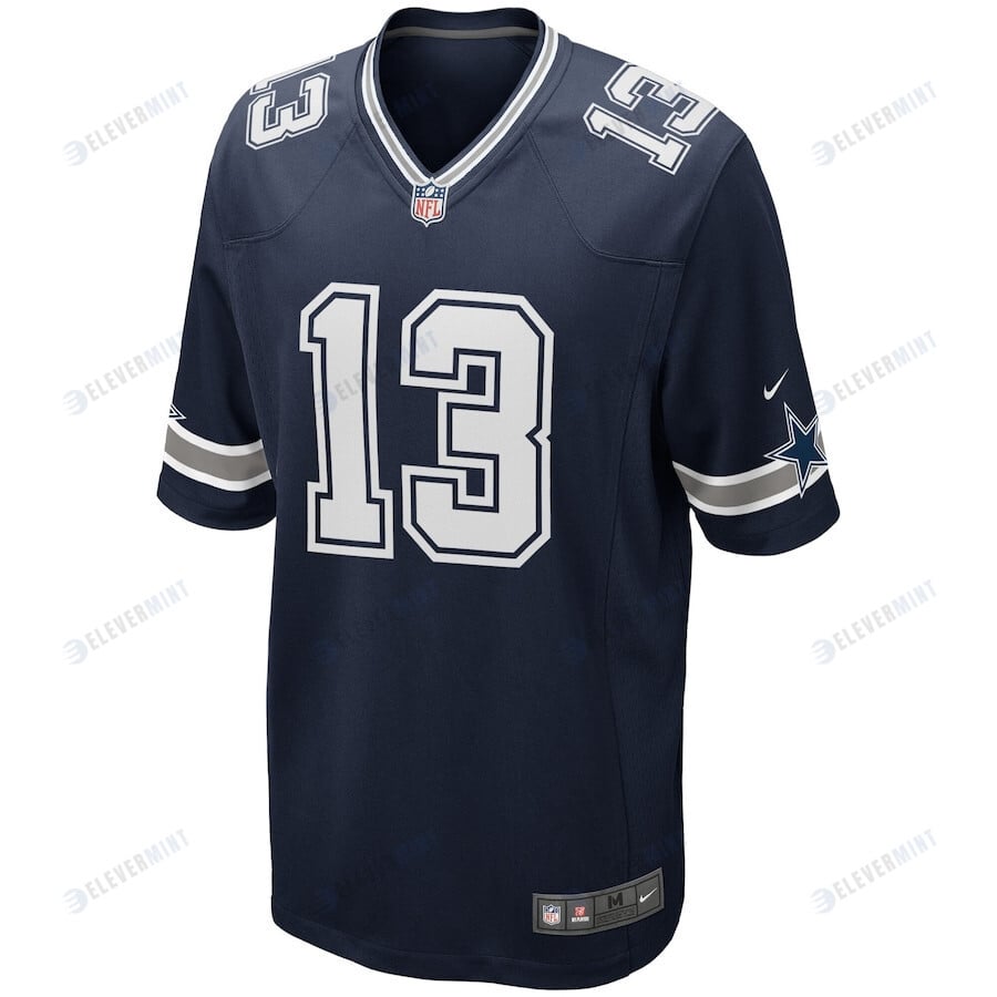 Dallas Cowboys Michael Gallup 13 Navy Game Men Jersey Jersey