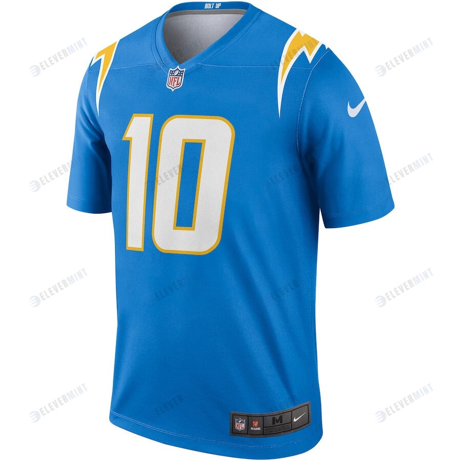 Justin Herbert 10 Los Angeles Chargers Legend Jersey - Powder Blue