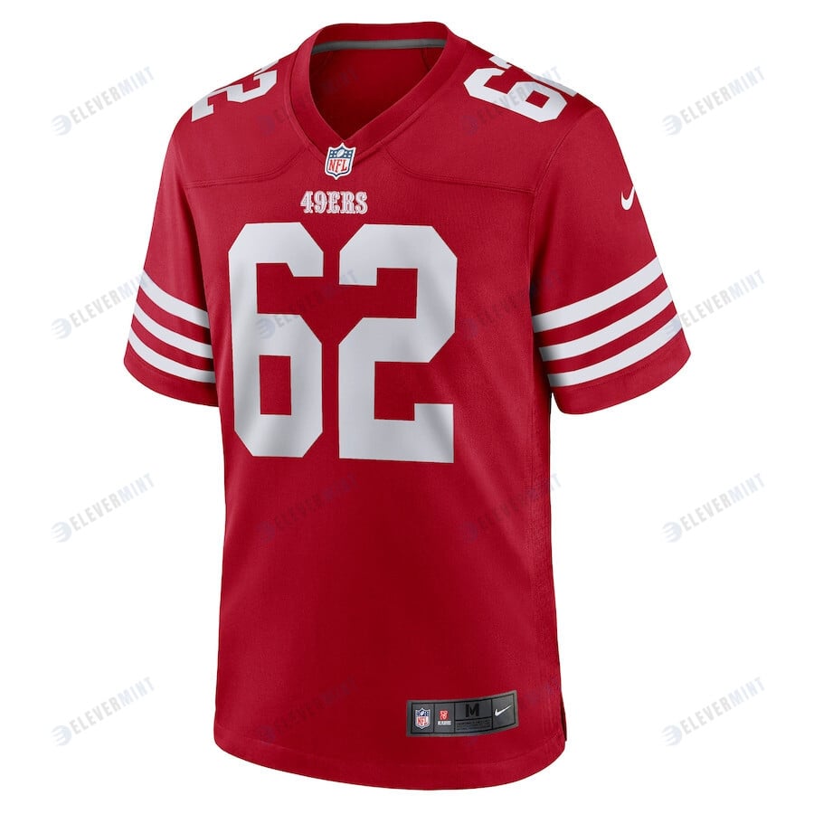Jason Poe San Francisco 49ers Game Player Jersey - Scarlet