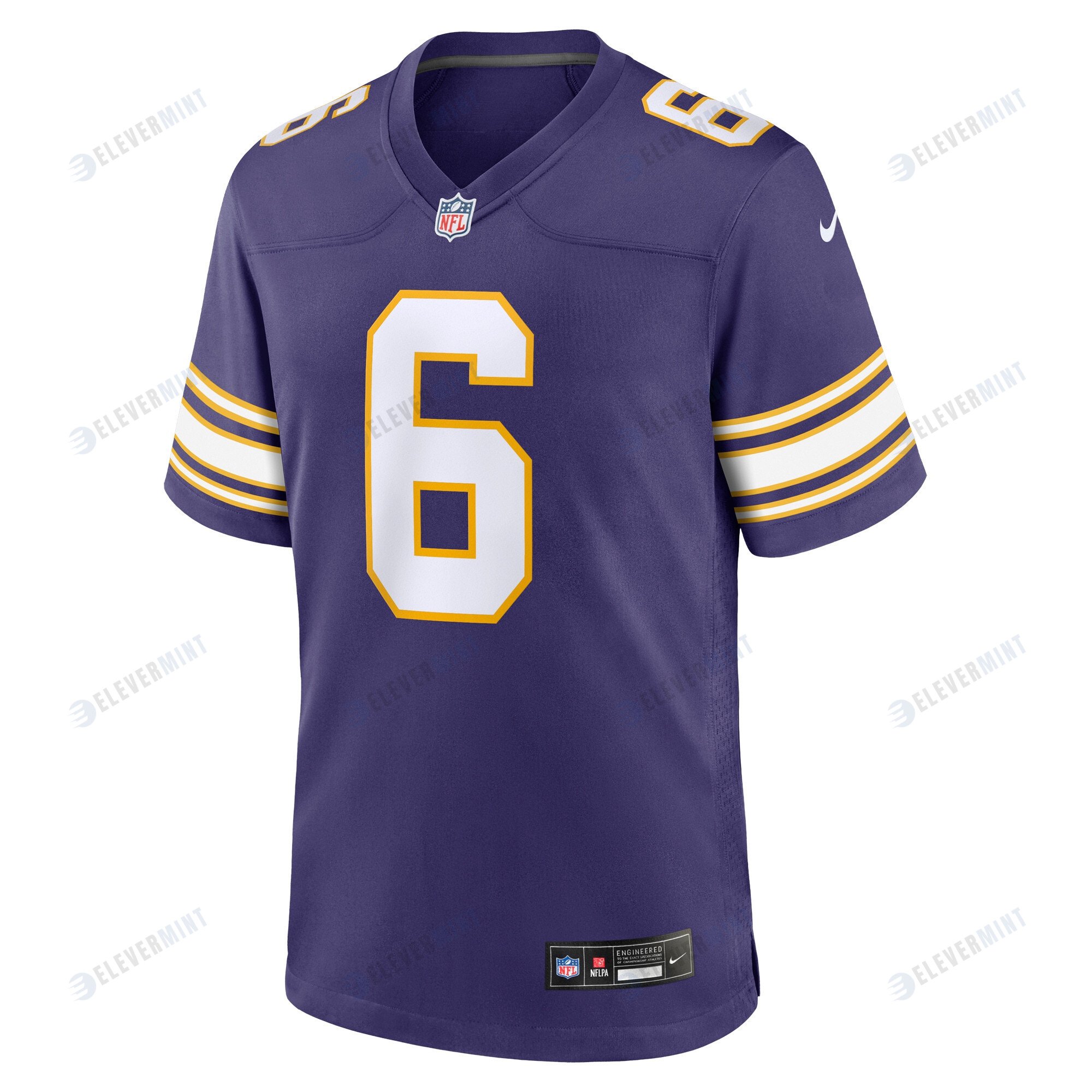 Lewis Cine 6 Minnesota Vikings Classic Game Men Jersey - Purple