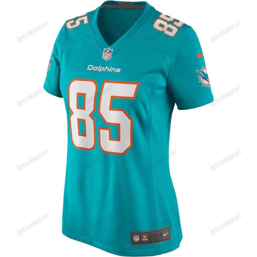 Mark Duper 85 Miami Dolphins Women's Game Retired Player Jersey - Aqua