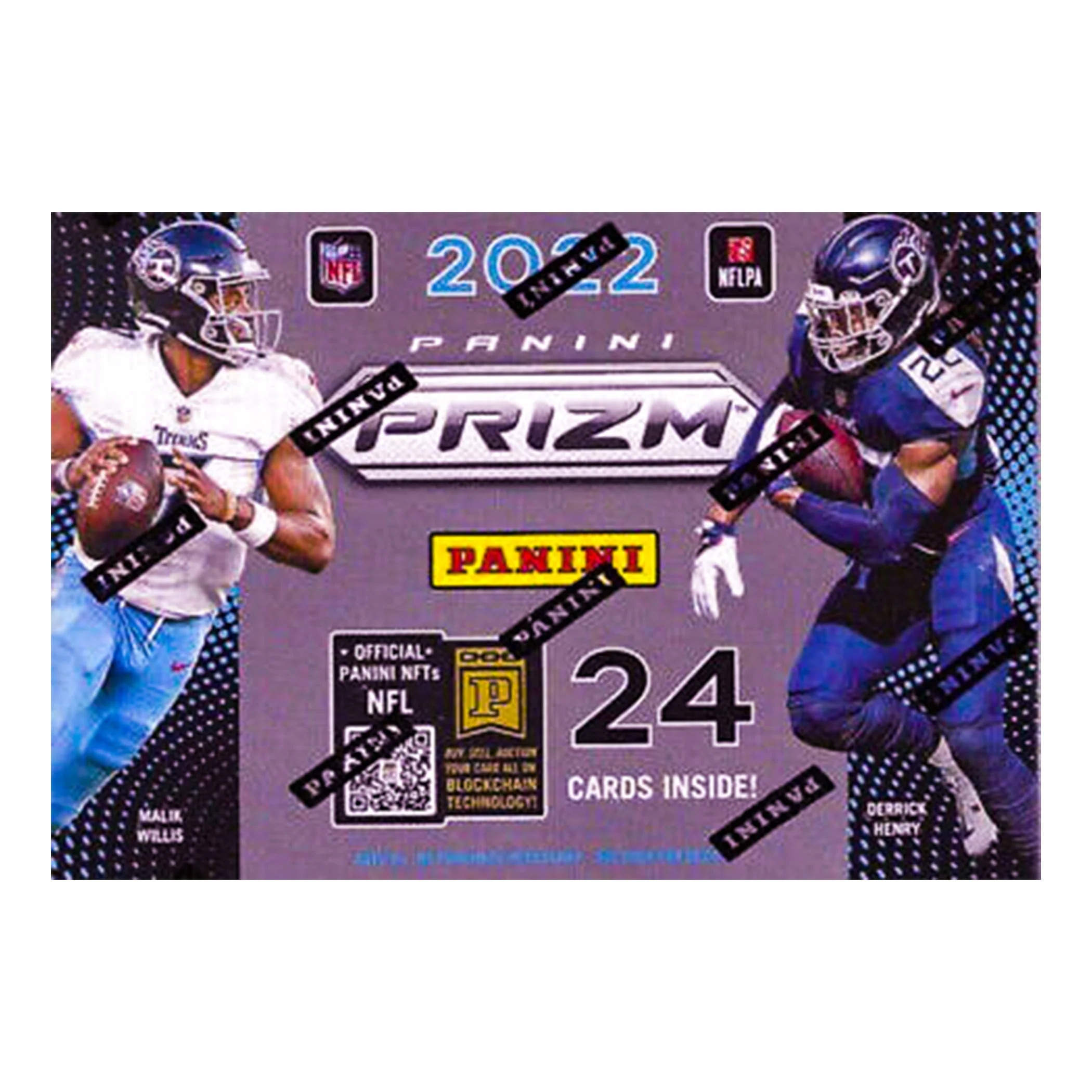 2022 Panini NFL Prizm Football Trading Card Blaster Box