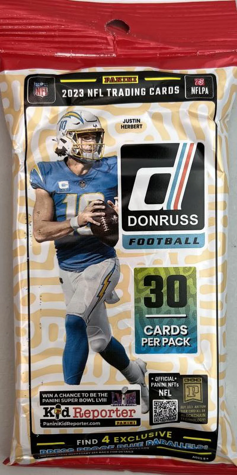 NFL Panini 2023 Donruss Football Trading Card VALUE Box (12 Packs)