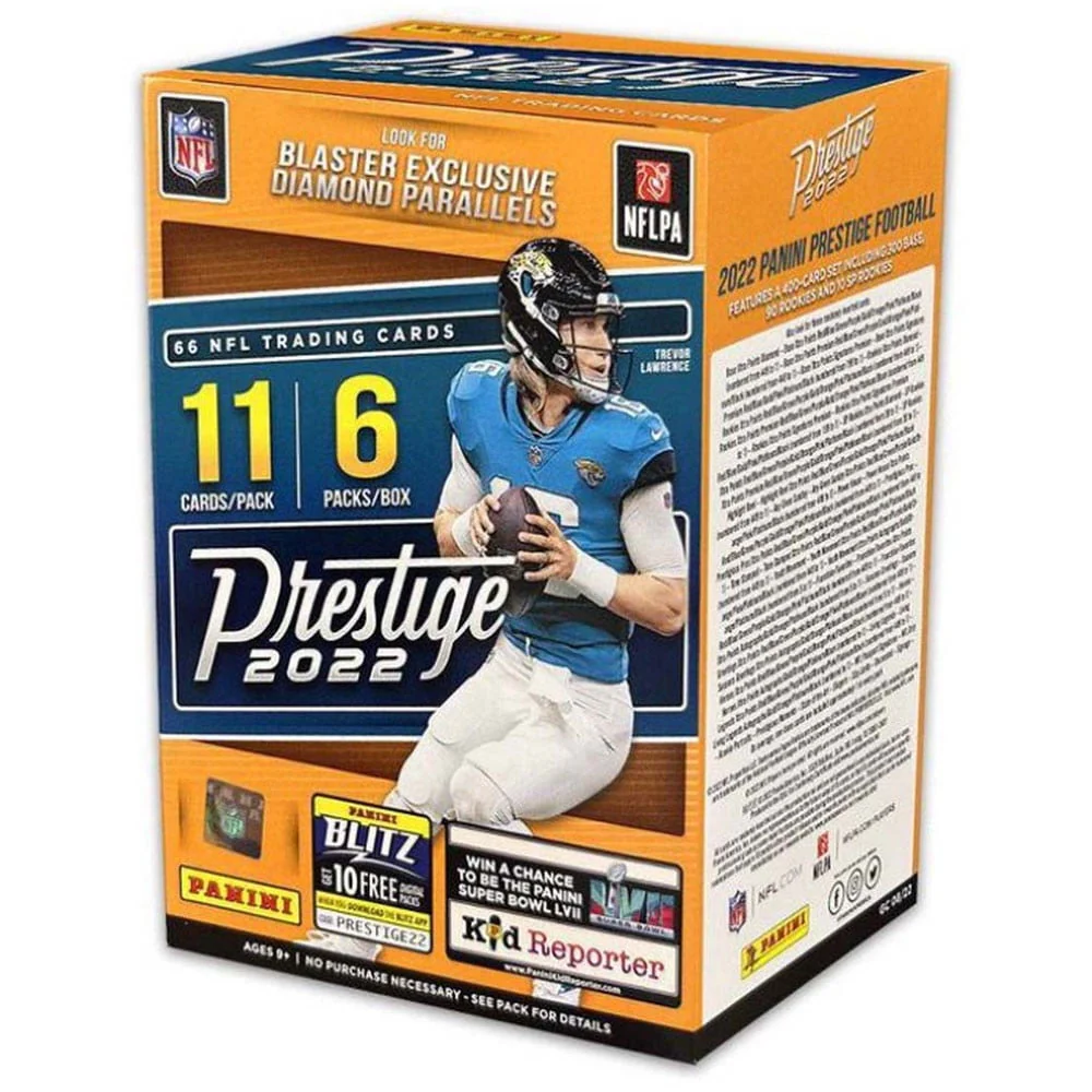2022 NFL Prestige Football Trading Card Blaster Box by Panini (Factory Sealed)