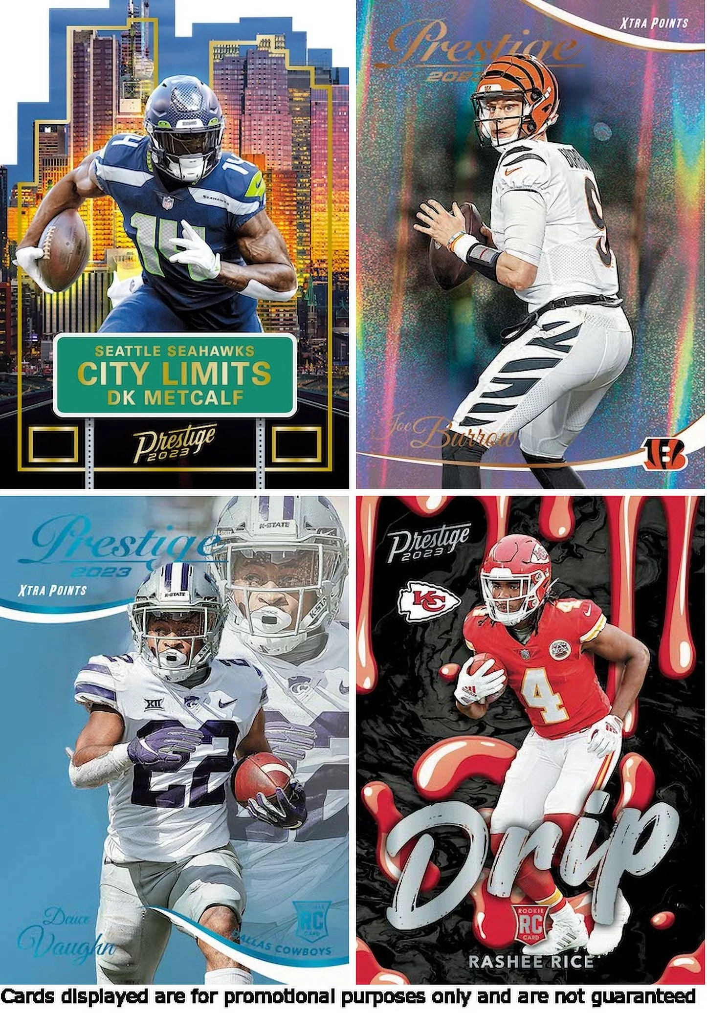 2023 Panini Prestige NFL Football Trading Cards Blaster Box