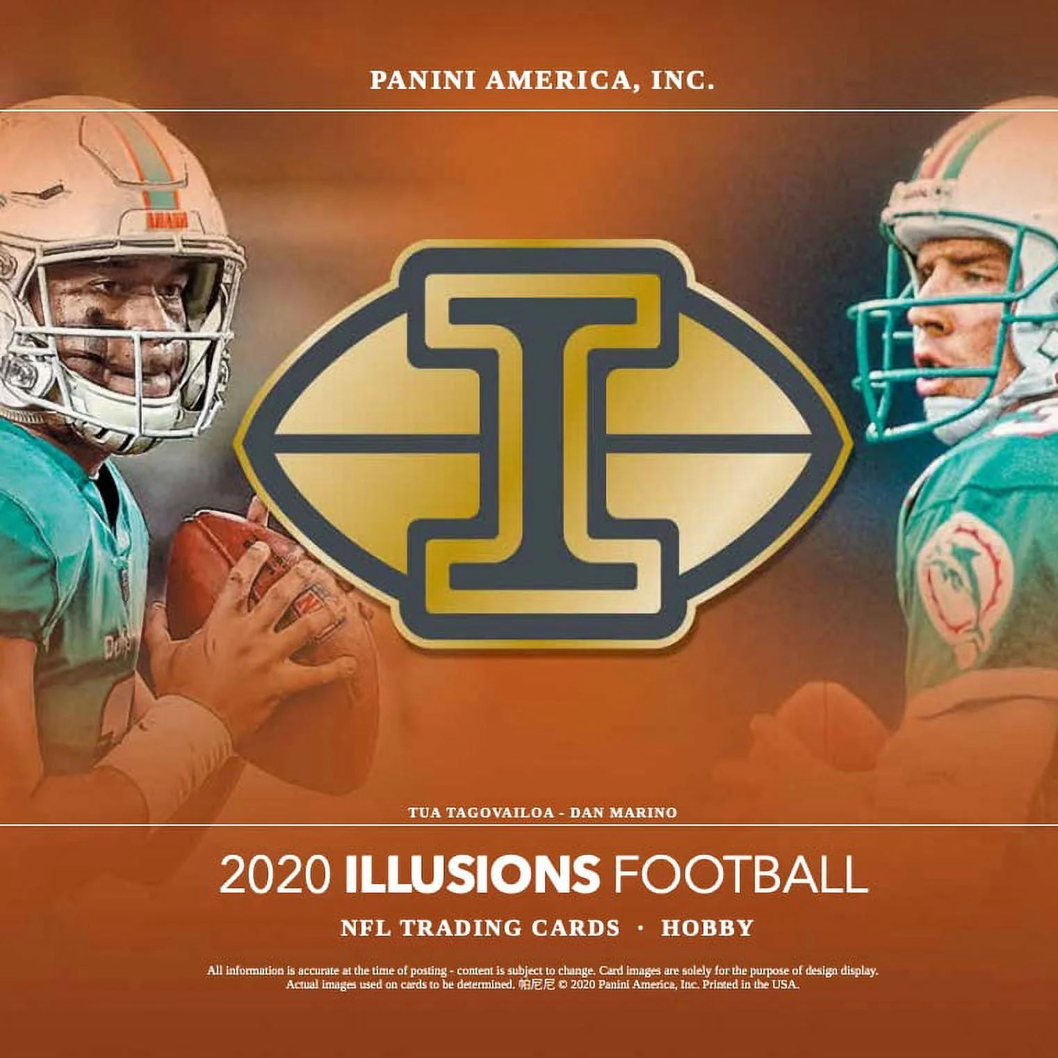 2020 Panini Illusions NFL Football Trading Cards Blaster Box-36 Cards