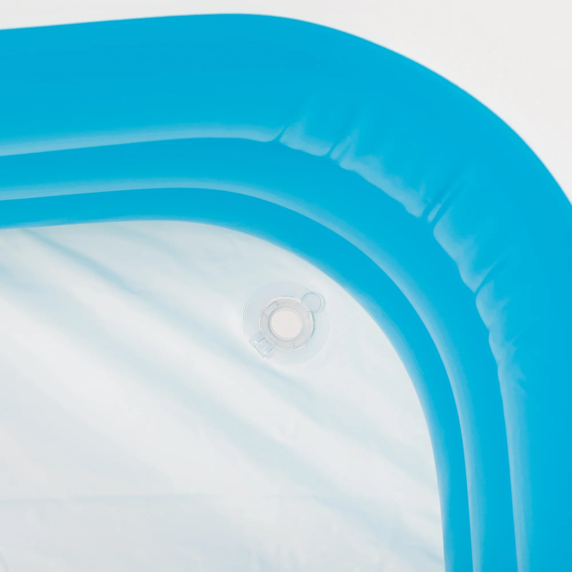 10-Foot Rectangular Inflatable Family Pool, Blue, Ages 6 and Up, Unisex