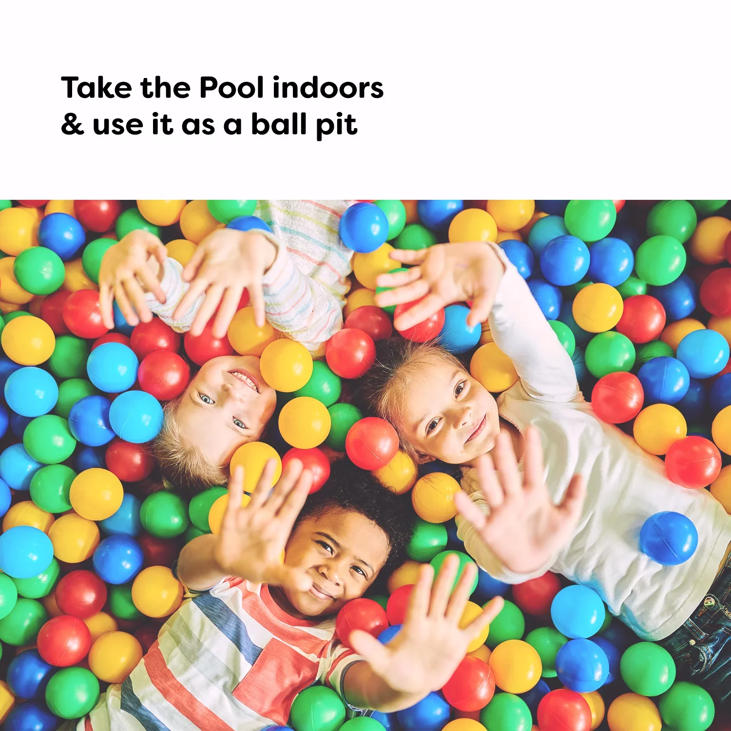 Pool Sense Inflatable Pool, Above Ground Swimming Pool for Kiddie/Kids/Adults/Family22