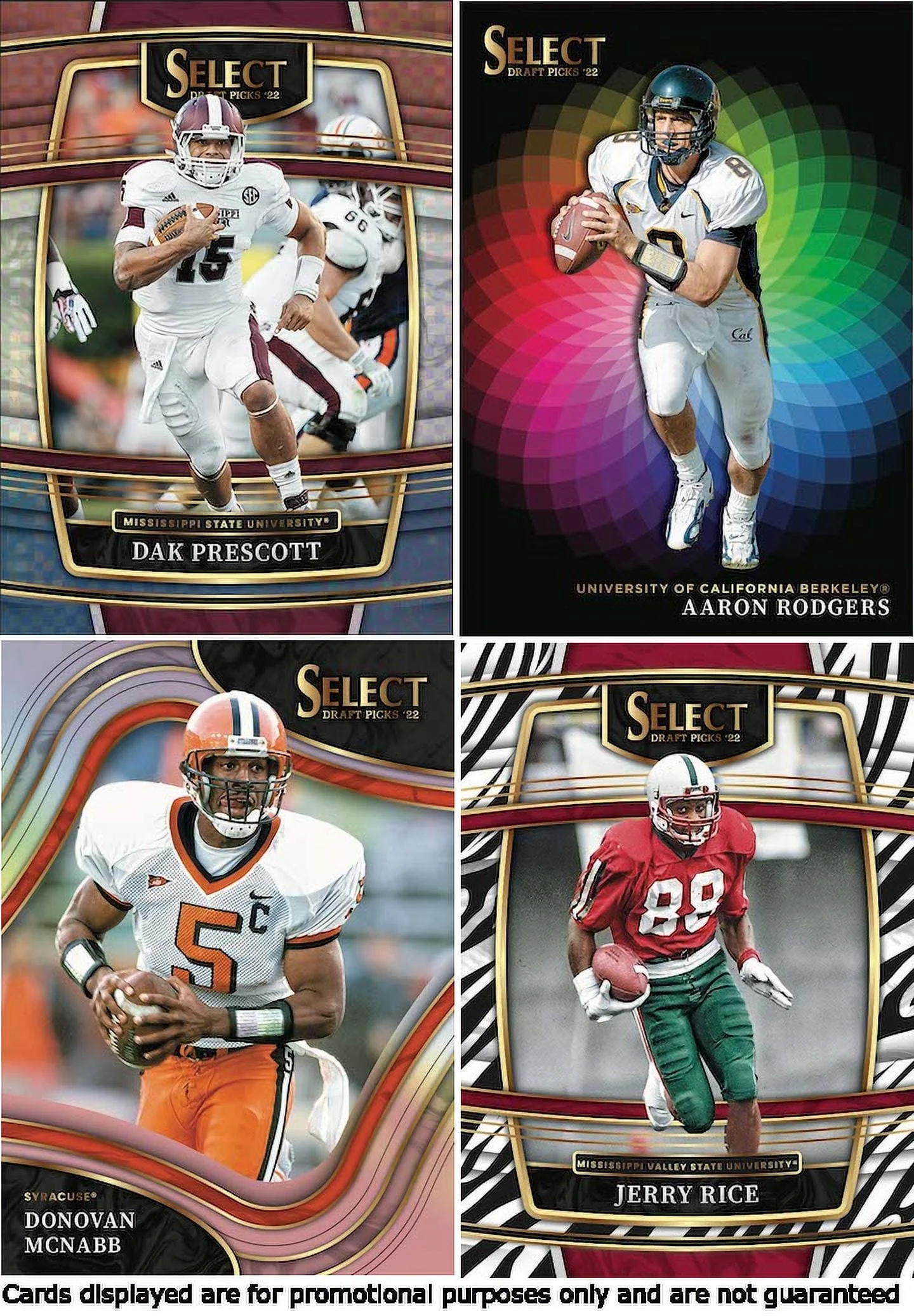 2022 Panini Select NFL Football Draft Picks Mega Box Trading Cards