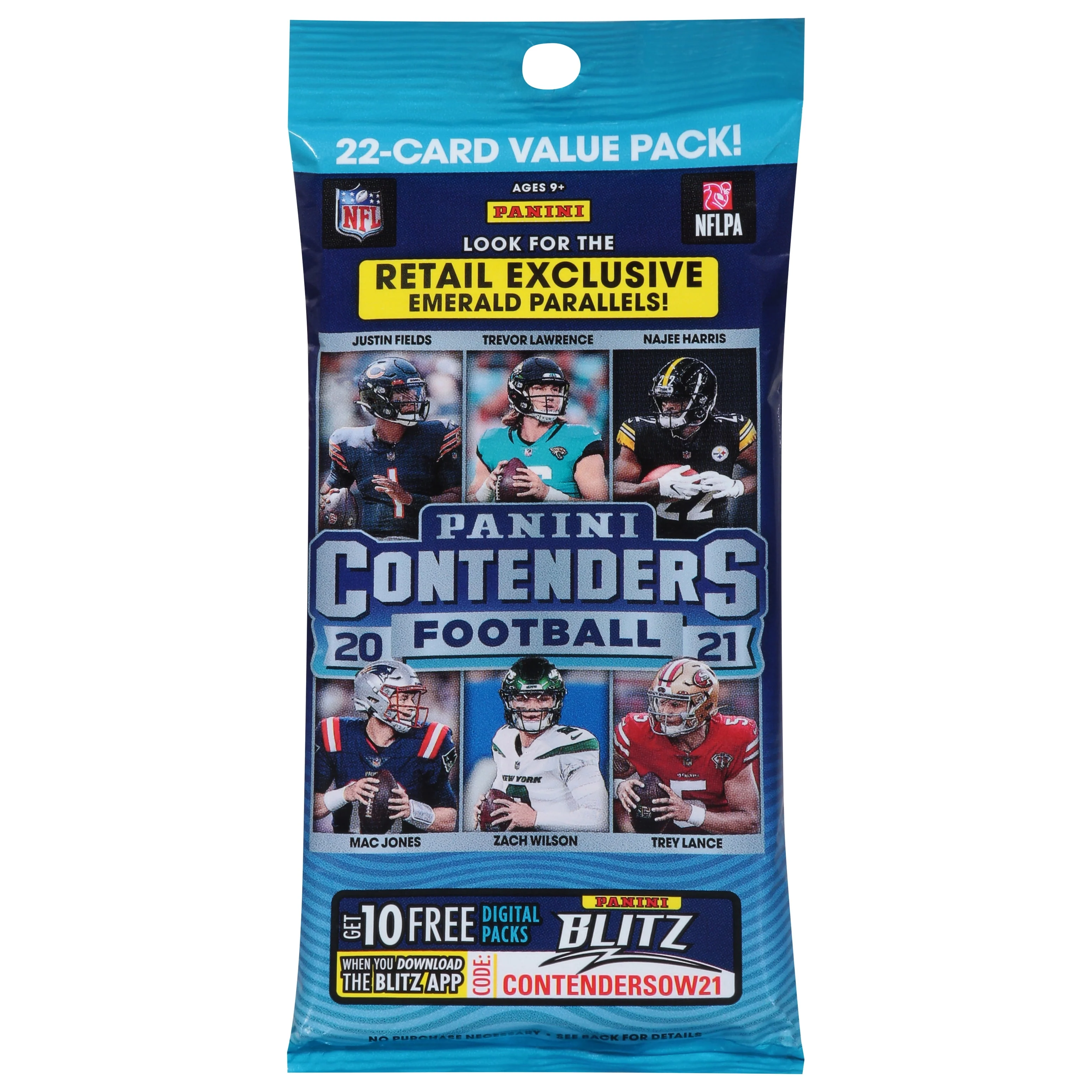 2021 NFL Contenders Football Fat Pack | 22 Cards
