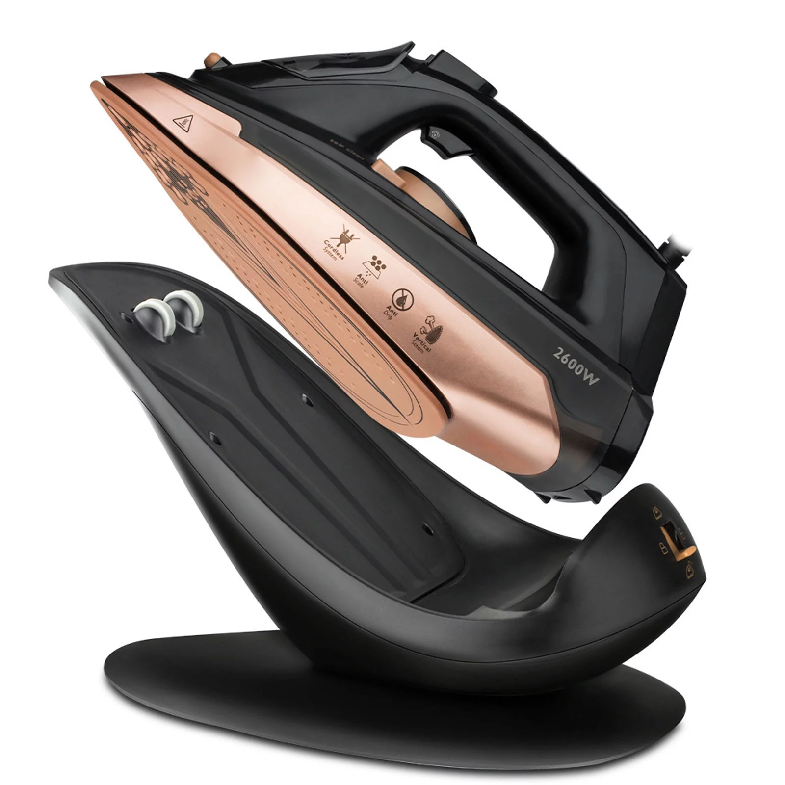 amlbb Portable Ironing Machine - 2600 W, Constant Steam Power 50 G/min, Steam Burst 250 G, Steam Skate Premium Ironing Sole, Three-level Temperature Pressure High on Clearance