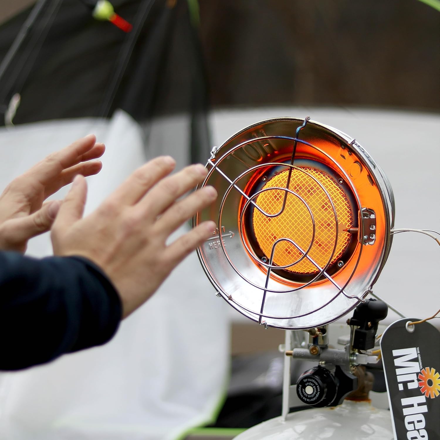 Original 540-Degree 45,000 BTU Tank Top Radiant Propane Heater