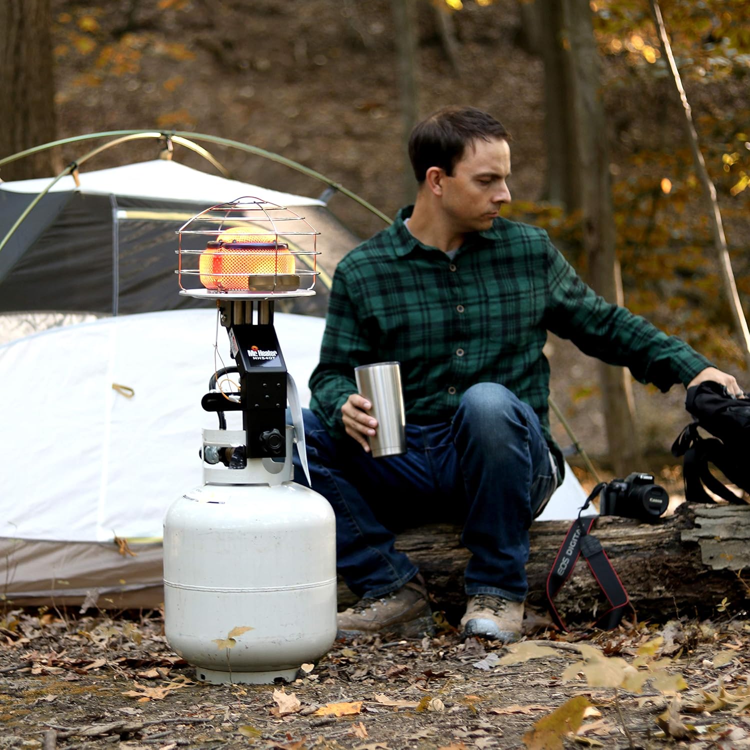 Original 540-Degree 45,000 BTU Tank Top Radiant Propane Heater