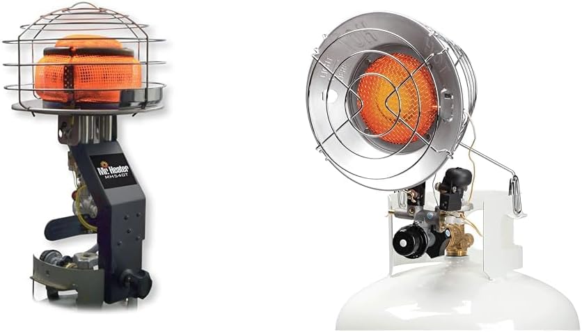 Original 540-Degree 45,000 BTU Tank Top Radiant Propane Heater