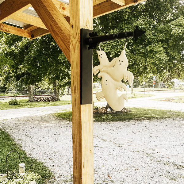 SPOOKY GHOSTS SIGN AND BRACKET SET | Launching our Signs of the Seasons Tradition