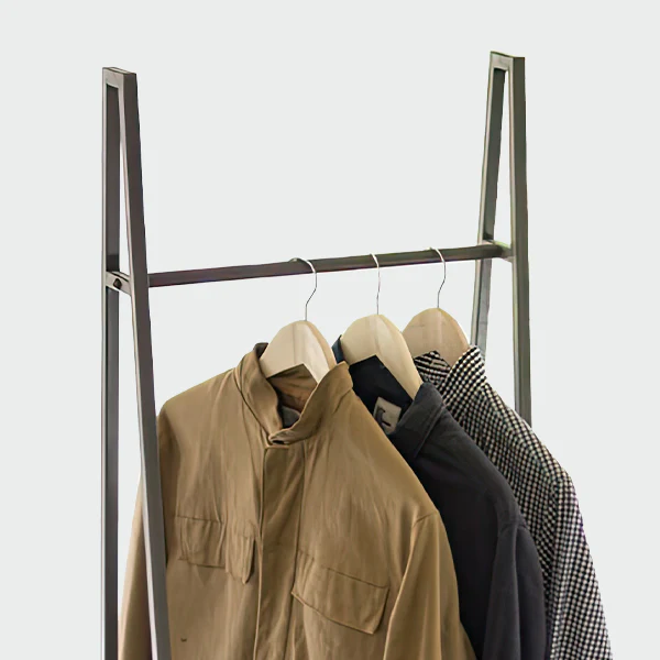 72 Inch Industrial Farmhouse Coat Rack with Shelf